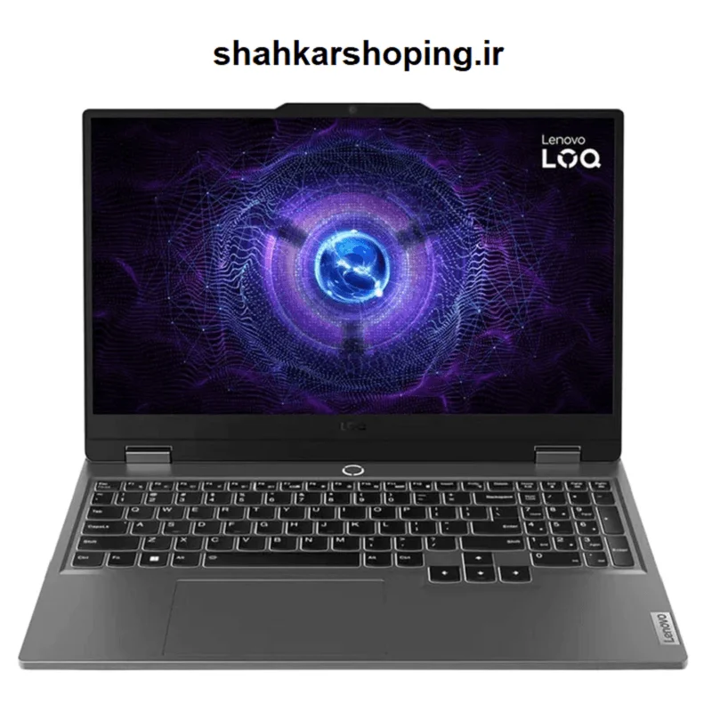 لپ تاپ گیمینگ لنوو LOQ 15IRX9 با پردازنده Core i7-13650HX و گرافیک RTX 4050